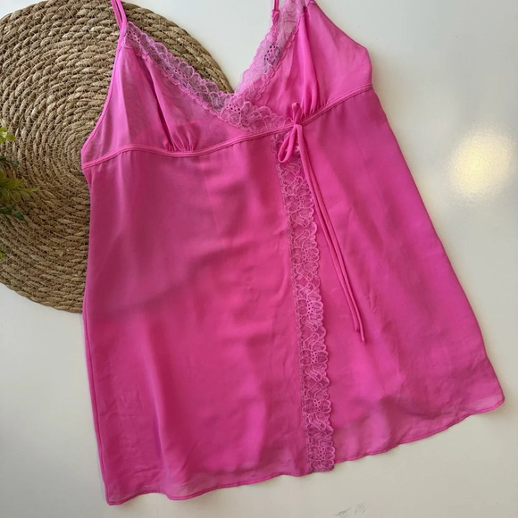 Hot pink Victoria’s Secret sheer babydoll Small - Picture 7 of 12